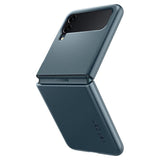 Противоударен Калъф за Samsung Z Flip 3, Spigen Thin Fit Case, Зелен
