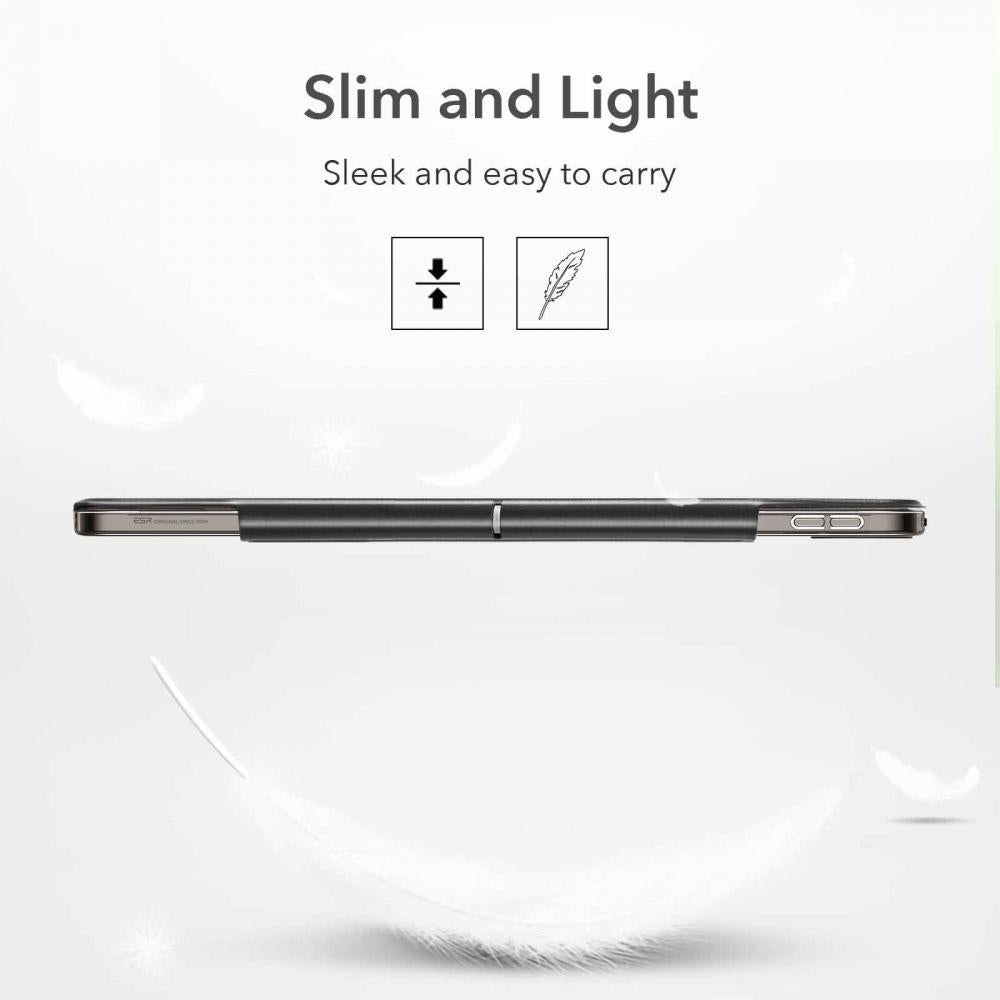 Калъф с Протектор за iPad Pro 12.9" 2022-2018, ESR TriFold Case&Glass, Черен (6)