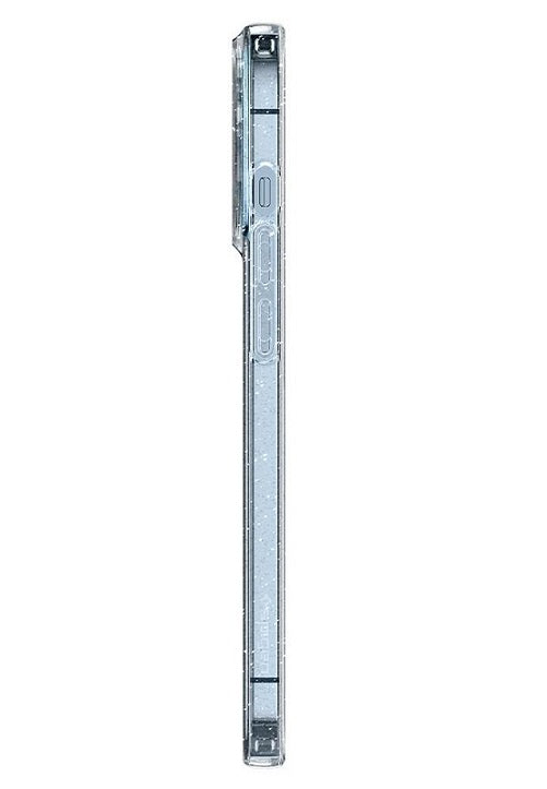 Блестящ Калъф за iPhone 13 Pro Max, Spigen Liquid Crystal Glitter Quartz Case, Прозрачен (5)