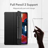 Калъф с Протектор за iPad Pro 12.9" 2022-2018, ESR TriFold Case&Glass, Черен (2)