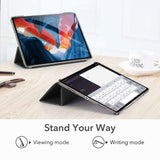 Калъф с Протектор за iPad Pro 12.9" 2022-2018, ESR TriFold Case&Glass, Черен (3)