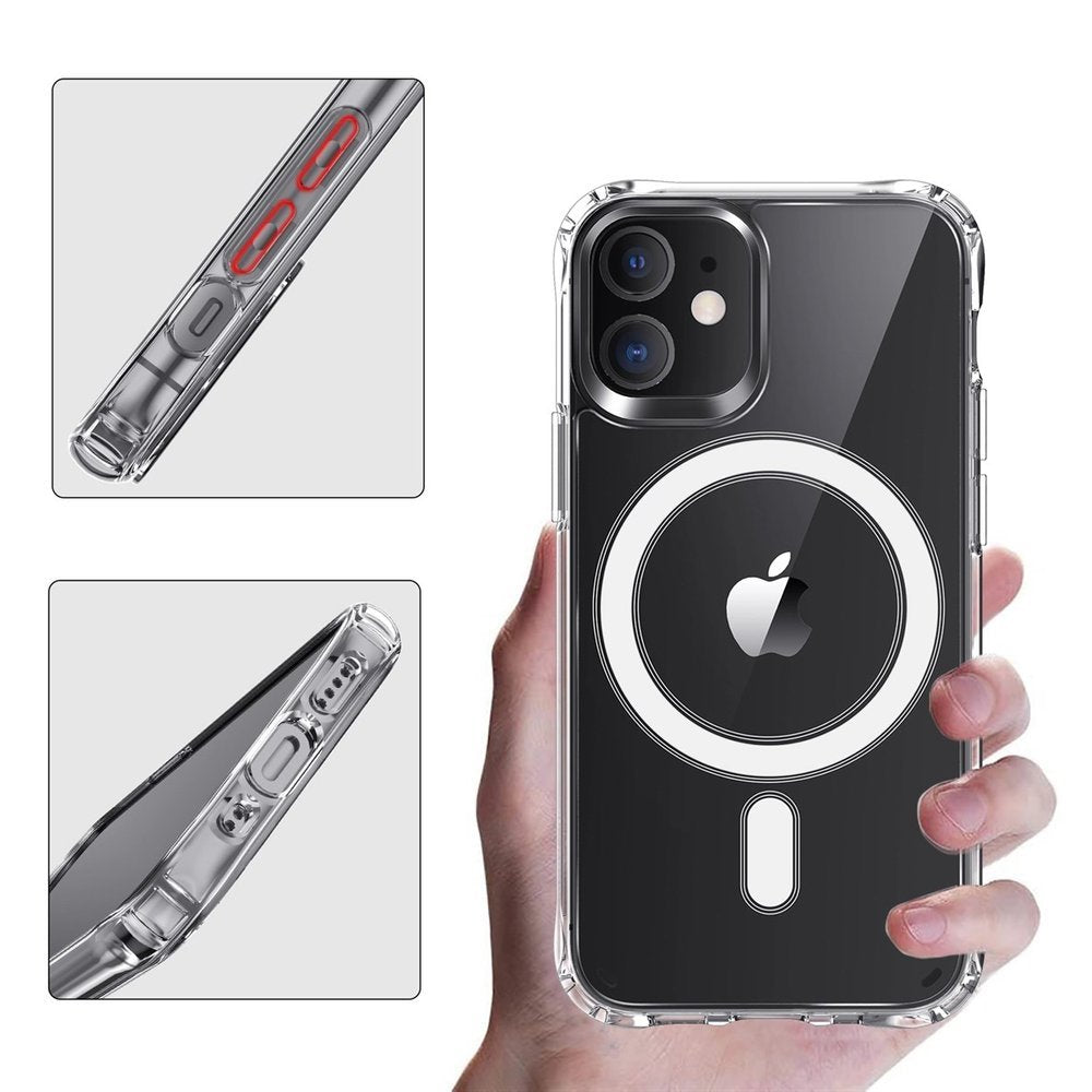 Magsafe Калъф за iPhone 12 Pro Max, Joyroom Magnetic Case, Прозрачен (3)
