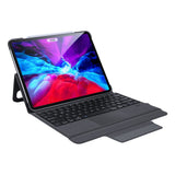 Калъф с Клавиатура за iPad Pro 12.9 2022-2018/ Air 13, Dux Ducis Touchpad Keyboard Case, Черен