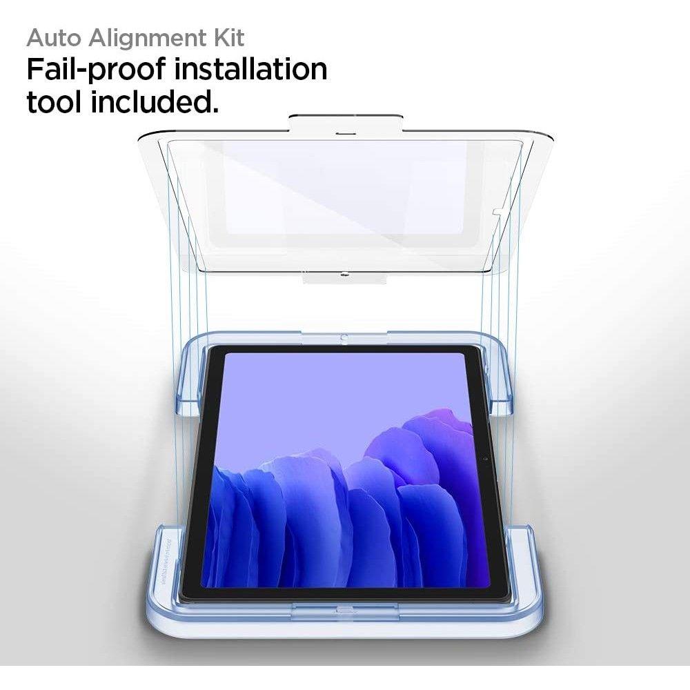 Стъклен Протектор за Samsung Tab A7 10.4", Spigen EZ Fit Glass, Прозрачен (2)