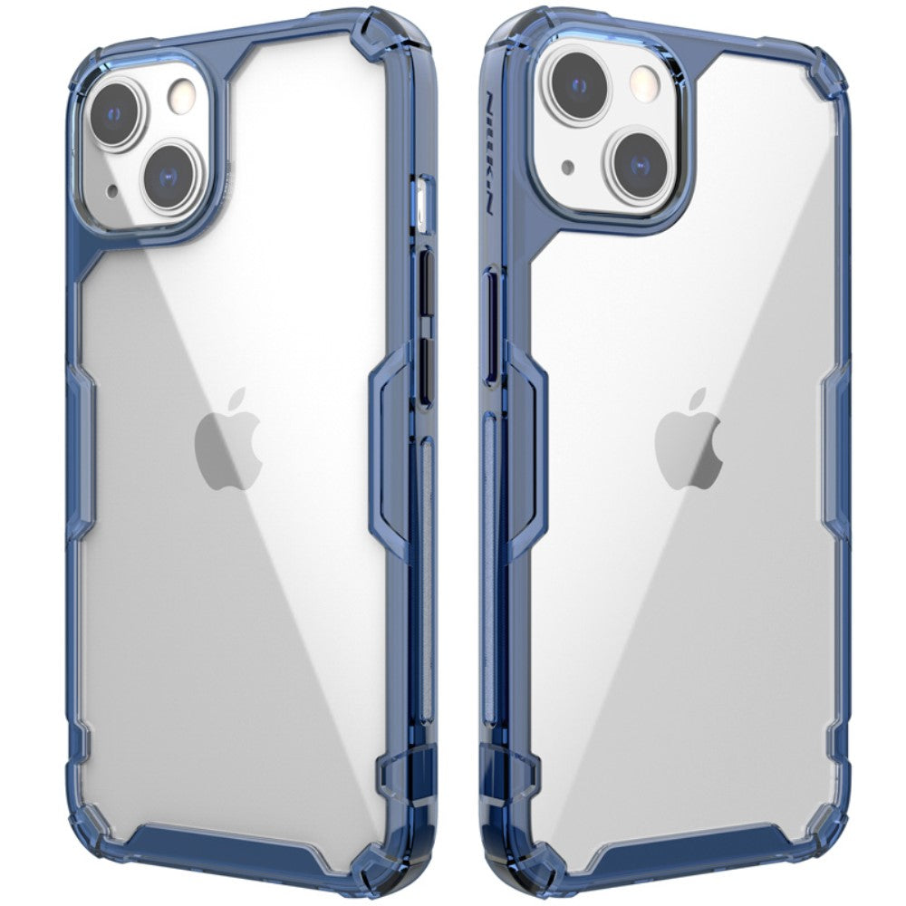 Противоударен Калъф за iPhone 13, Nillkin TPU Pro Case, Син (2)