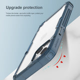 Противоударен Калъф за iPhone 13, Nillkin TPU Pro Case, Син (3)