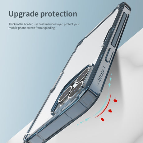 Противоударен Калъф за iPhone 13 Pro, Nillkin TPU Pro Case, Син (3)