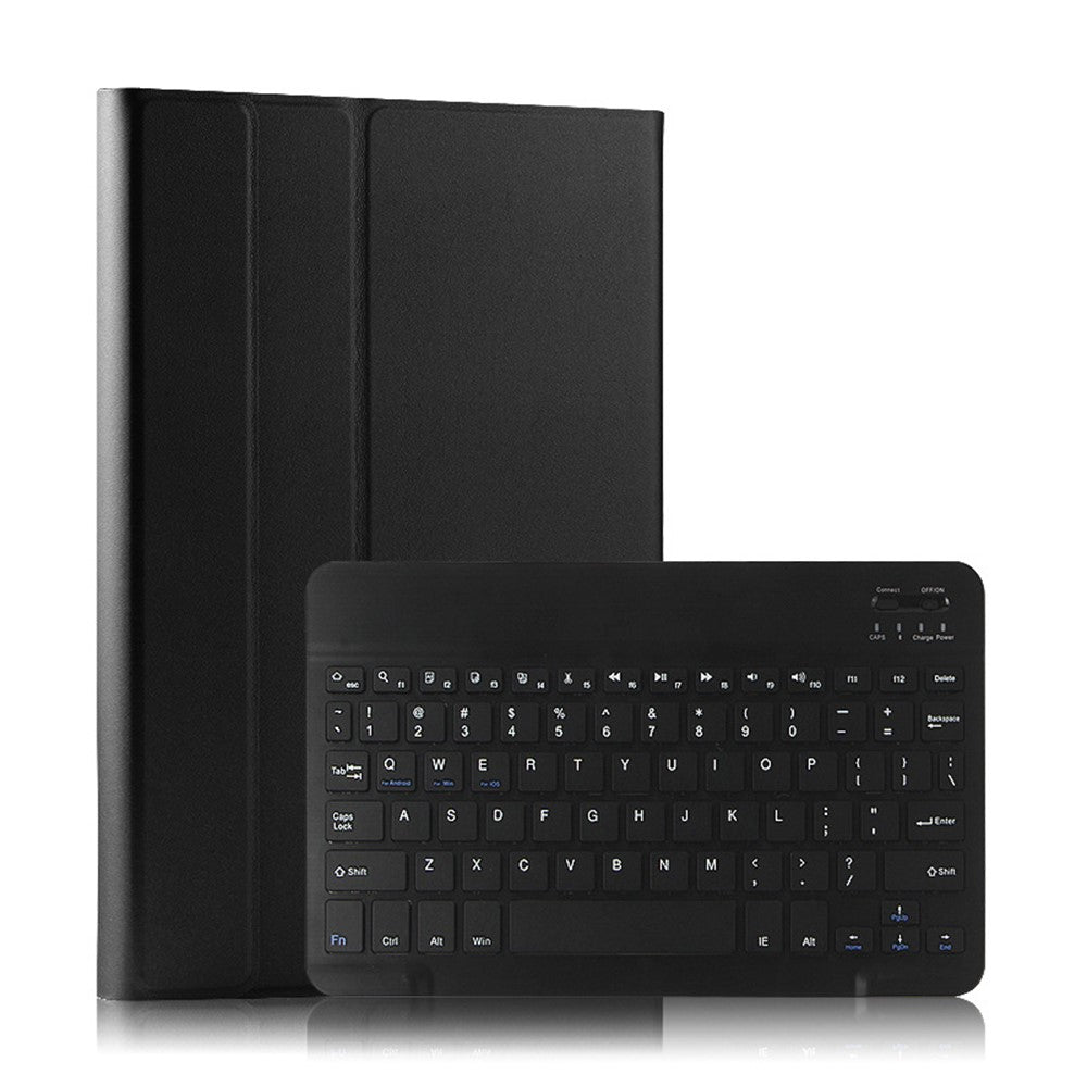 Калъф с Клавиатура за iPad 9/ 8/ 7 10.2", Bluetooth Keyboard Case, Черен (2)