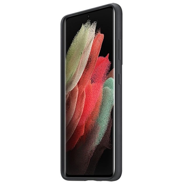 Оригинален Калъф с Писалка за Samsung S21 Ultra Silicone Cover S Pen Case EF-PG99PTB, Черен (5)