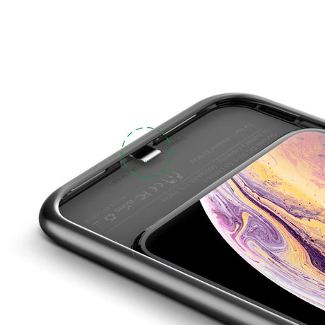 Калъф Батерия за iPhone XS/X, Tech-Protect Power Bank Case, Черен (2)