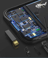 Калъф Батерия за iPhone XS/X, Tech-Protect Power Bank Case, Черен (6)