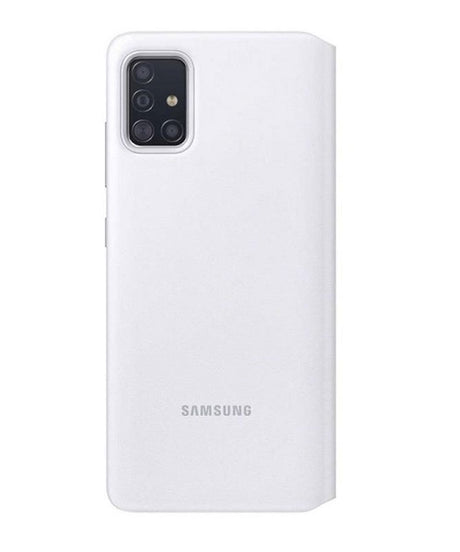 Оригинален Активен Калъф за Samsung A71 S-View Book Case EF-EA715PWE, Бял (4)