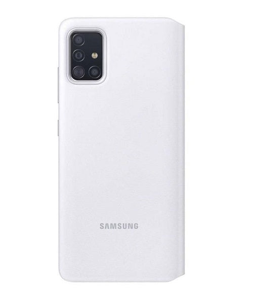 Оригинален Активен Калъф за Samsung A51 S-View Book Case EF-EA515PWE, Бял (4)