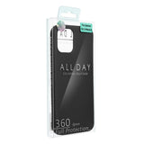 Силиконов Калъф за Samsung A02S, Roar Color Case, Черен (3)