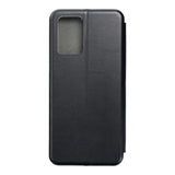 Кожен Калъф за Xiaomi Redmi 10, Forcell Elegance Book Case, Черен (2)