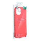 Силиконов Калъф за iPhone 13 Pro, Roar Color Case, Червен (5)
