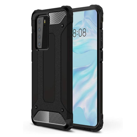 Противоударен Хибриден Калъф за Xiaomi Redmi 10, Forcell Armor Case, Черен