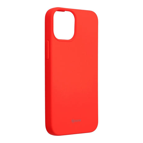 Силиконов Калъф за iPhone 13 Mini, Roar Color Case, Червен