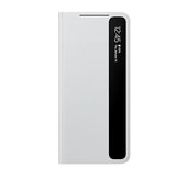 Оригинален Активен Калъф за Samsung S21 Ultra Clear View Cover Book Case EF-ZG998CJE, Сив