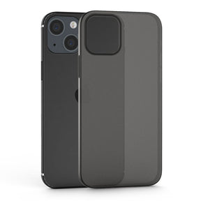 Тънък Матов Калъф за iPhone 13, Ultraslim Case, Черен