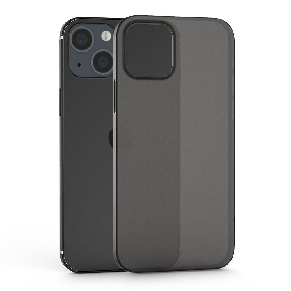 Тънък Матов Калъф за iPhone 13 Mini, Ultraslim Case, Черен