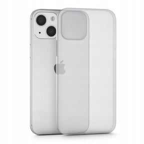 Тънък Матов Калъф за iPhone 13 Mini, Ultraslim Case, Бял