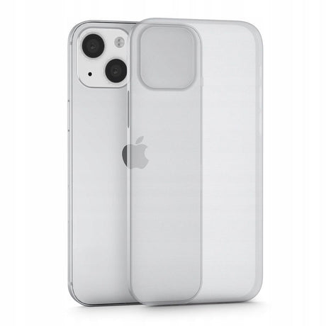 Тънък Матов Калъф за iPhone 13 Mini, Ultraslim Case, Бял