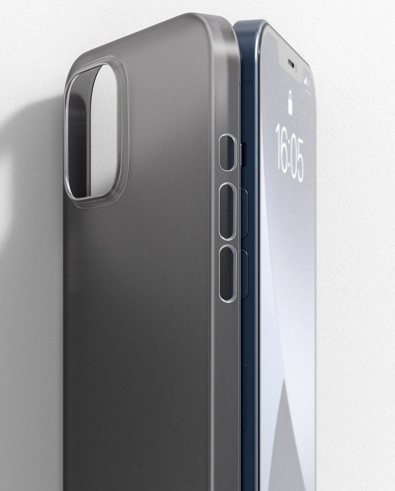 Тънък Матов Калъф за iPhone 13 Mini, Ultraslim Case, Черен (2)