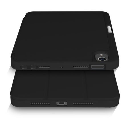 Калъф за iPad Mini 6/7 2024, Tech-Protect Icon Tri-Fold Case, Черен (4)