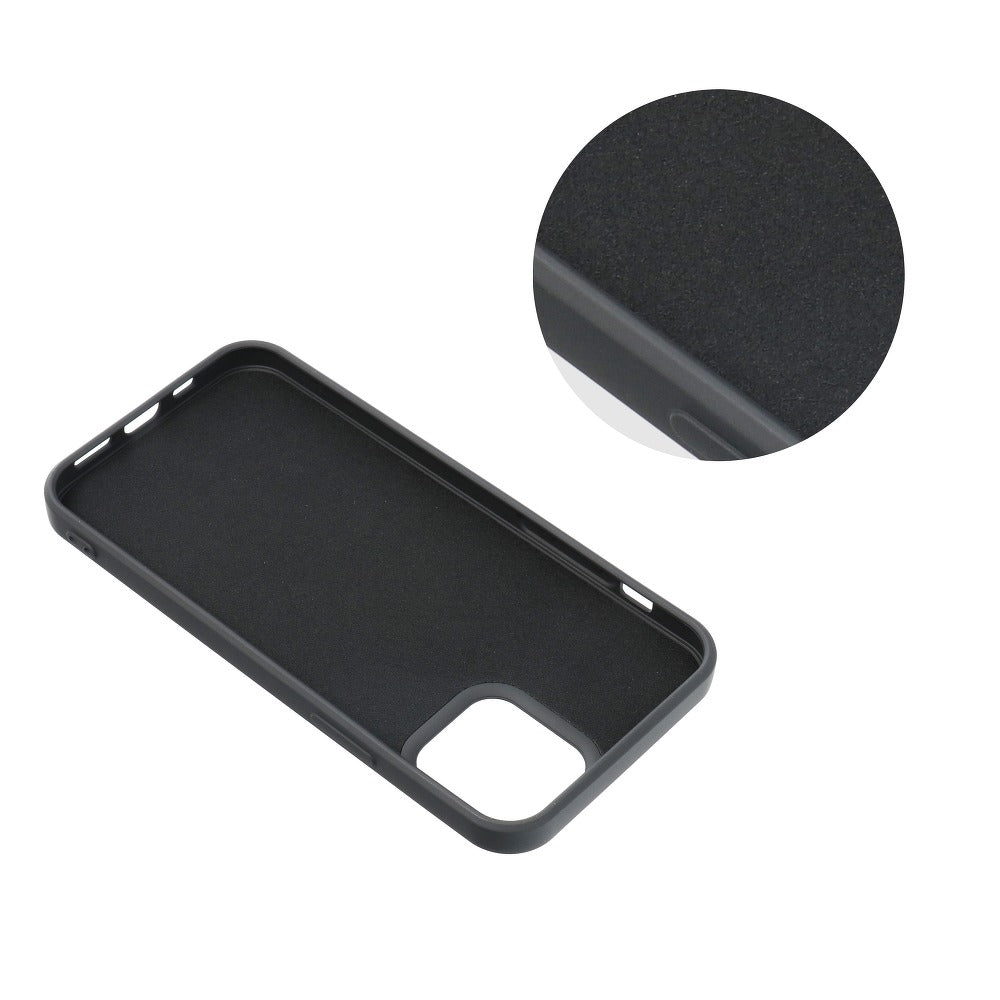 Силиконов Калъф за Samsung A03S, Icon Soft Case, Черен (3)