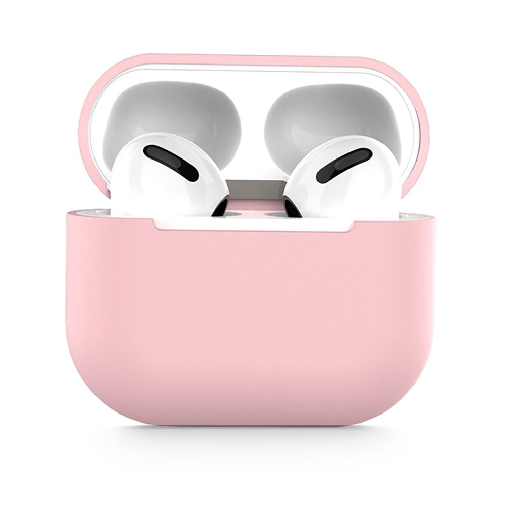 Калъф за Слушалки за Apple AirPods 3, Icon Silicone Case, Розов