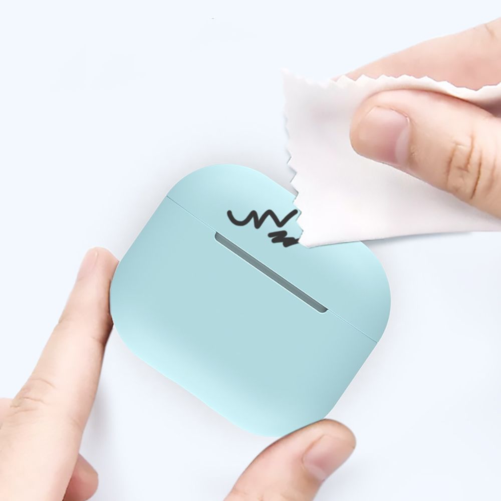 Калъф за Слушалки за Apple AirPods 3, Icon Silicone Case, Розов (3)