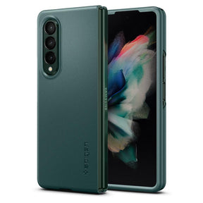 Тънък Калъф за Samsung Z Fold 3, Spigen Airskin Case, Зелен