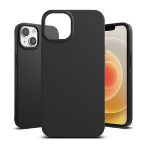 Противоударен Силиконов Калъф за iPhone 13 Mini, Ringke Air S Case, Черен