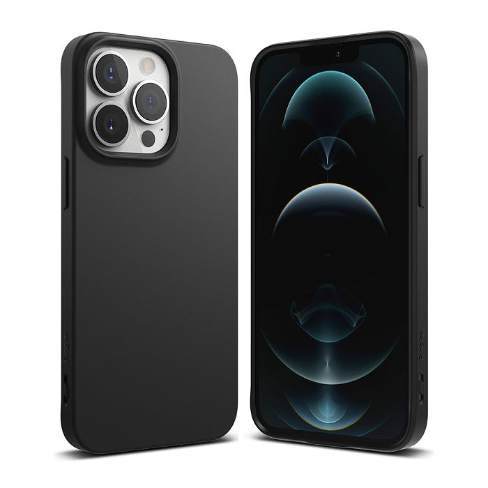Противоударен Силиконов Калъф за iPhone 13 Pro, Ringke Air S Case, Черен (2)