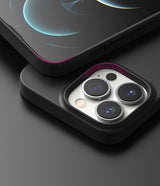 Противоударен Силиконов Калъф за iPhone 13 Pro, Ringke Air S Case, Черен (5)