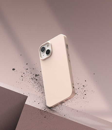 Противоударен Силиконов Калъф за iPhone 13 Mini, Ringke Air S Case, Розов (6)