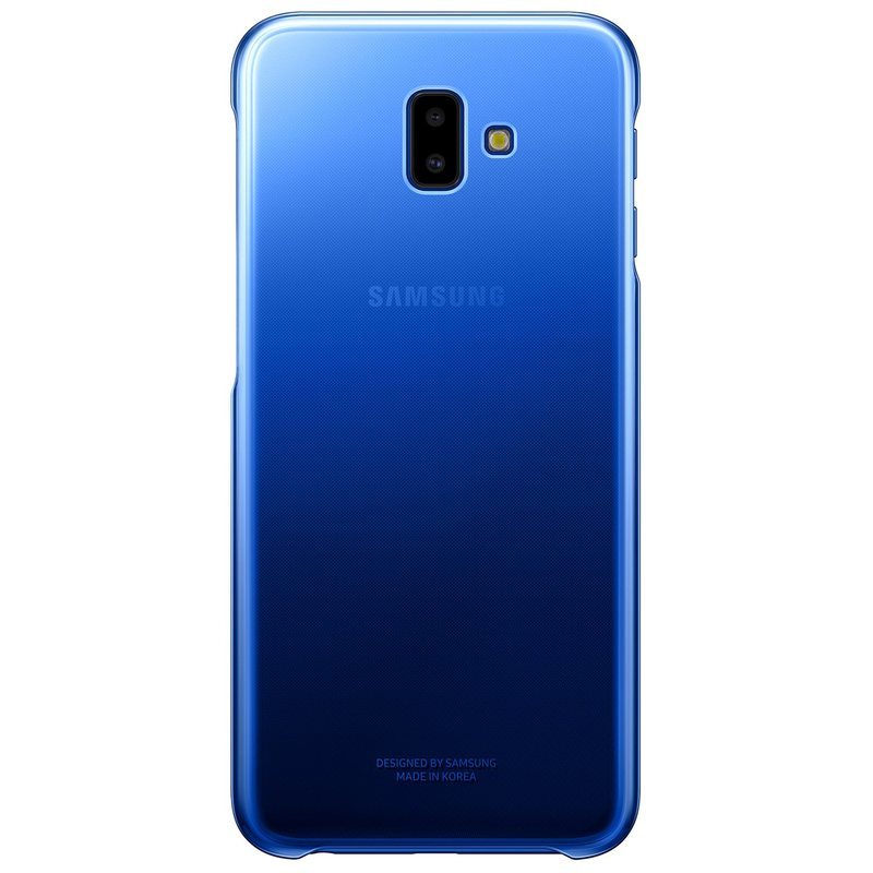 Оригинален Твърд Калъф за Samsung J6 Plus 2018 Gradation Case, Син (2)