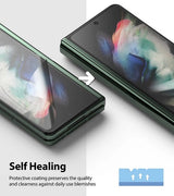 Комплект Протектори за Samsung Galaxy Z Fold 3, Ringke Defender Glass, Прозрачен (2)
