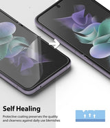 Гъвкав Протектор за Samsung Z Flip 3, Ringke Defender Glass, Прозрачен (2)