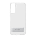 Оригинален Калъф за Samsung S21 FE, Clear Standing Cover Case EF-JG990CTE, Прозрачен (2)