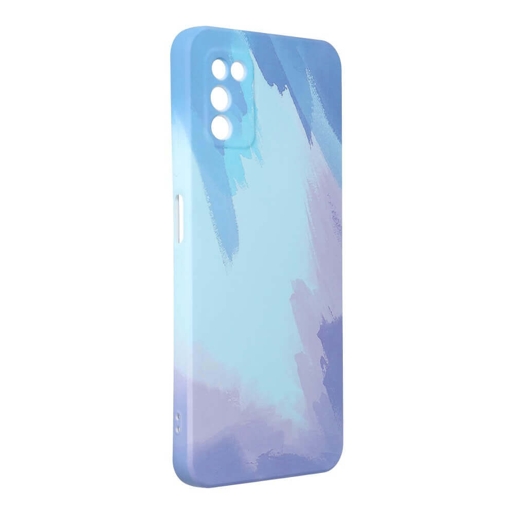 Силиконов Калъф за Samsung A03S, Printing Pop Case, Син