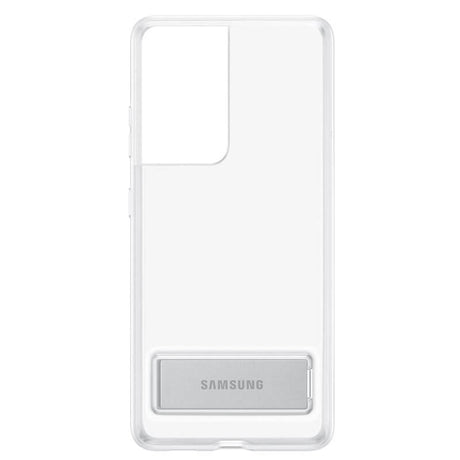 Оригинален Калъф за Samsung S21 Ultra, Clear Standing Cover Case EF-JG998CTE, Прозрачен