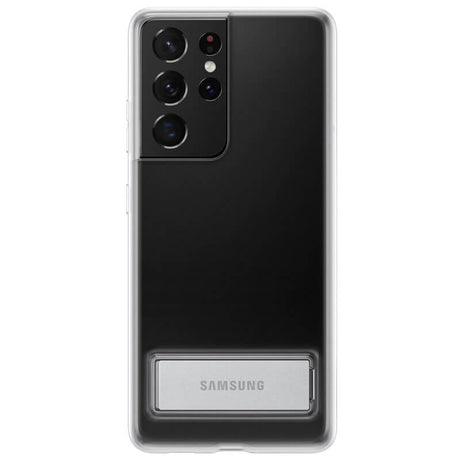 Оригинален Калъф за Samsung S21 Ultra, Clear Standing Cover Case EF-JG998CTE, Прозрачен (2)
