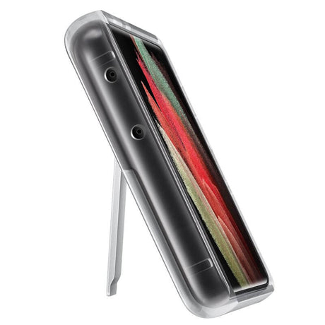 Оригинален Калъф за Samsung S21 Ultra, Clear Standing Cover Case EF-JG998CTE, Прозрачен (6)