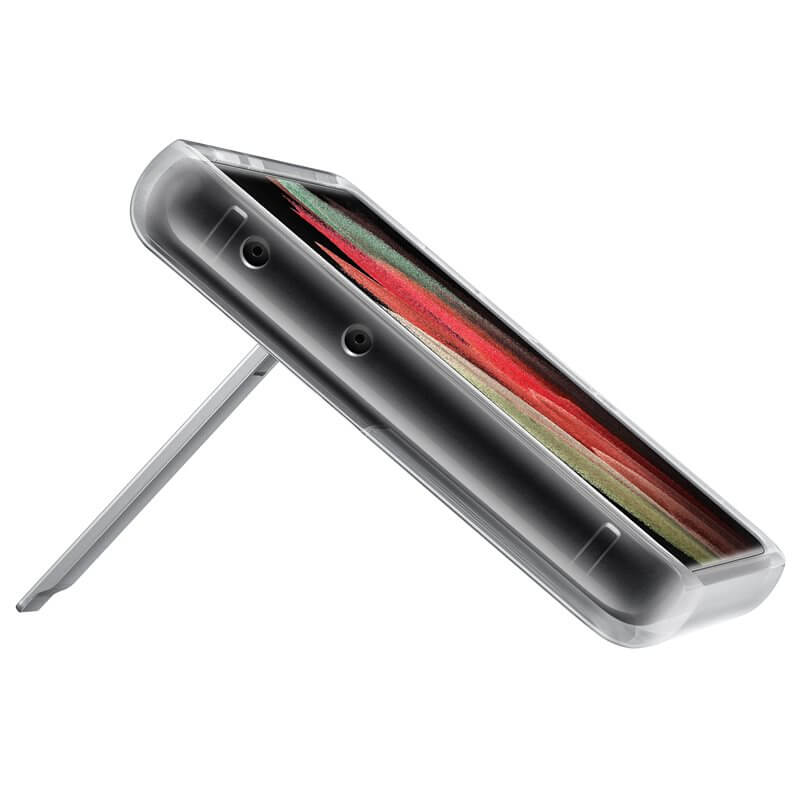 Оригинален Калъф за Samsung S21 Ultra, Clear Standing Cover Case EF-JG998CTE, Прозрачен (5)