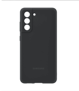 Оригинален Силиконов Калъф за Samsung S21 FE, Silicone Cover Case EF-PG990TBE, Черен (4)