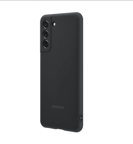 Оригинален Силиконов Калъф за Samsung S21 FE, Silicone Cover Case EF-PG990TBE, Черен (2)