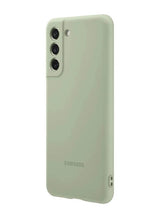 Оригинален Силиконов Калъф за Samsung S21 FE, Silicone Cover Case EF-PG990TME, Зелен