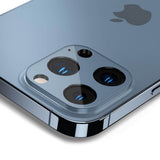 Протектор за Камерата на iPhone 13 Pro Max, Spigen EZ Fit Optik Pro Glass tR 2бр., Син (4)